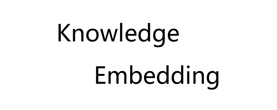 Knowledge Embedding